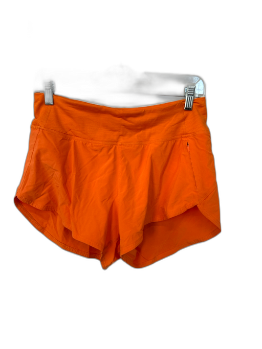 Outdoor Voices Size M Orange Recycled Polyester Blend Waist Band Athletic Shorts Orange / M