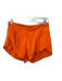 Outdoor Voices Size M Orange Recycled Polyester Blend Waist Band Athletic Shorts Orange / M