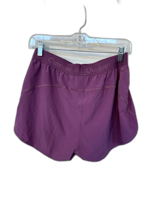 Outdoor Voices Size M Purple Recycled Polyester Blend Drawstring Athletic Shorts Purple / M