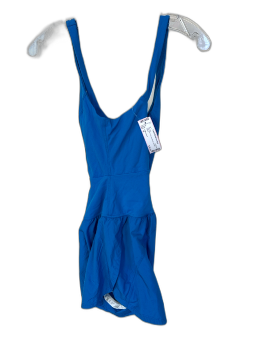 FP Movement Size M Blue Built in bra Racerback Athletic Romper Blue / M