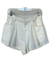 By Anthropologie Size S White Cotton High Waist Elastic Waist Shorts White / S