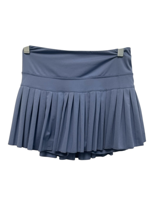 Goldhinge Size XS Slate Blue Pleated Athletic Skort Slate Blue / XS
