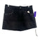Reformation Size 27 Black Cotton Denim Zip Fly Studded Mini Skirt Black / 27