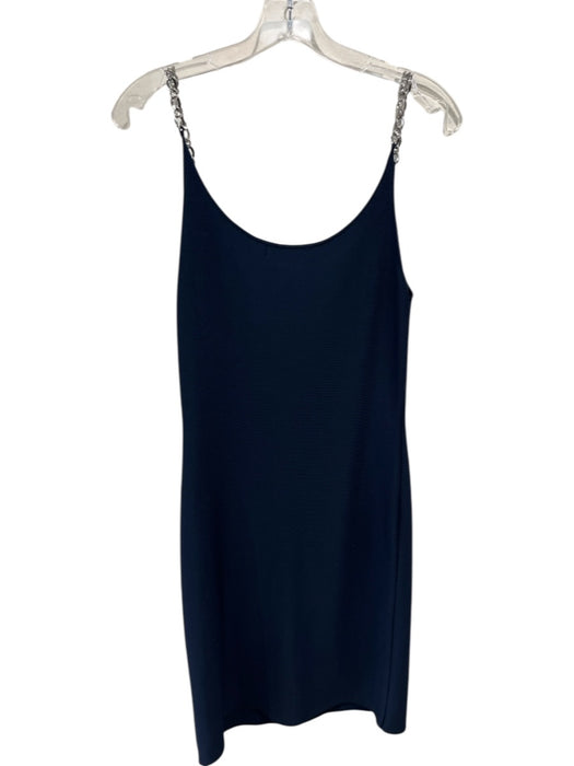 Ramy Brook Size S Blue Rayon Blend Chain Straps Sleeveless Dress Blue / S