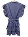 Marie Oliver Size M Cornflower Blue Cotton Tiered Ruffle Cap Sleeve Dress Cornflower Blue / M