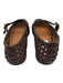 Steve Madden Shoe Size 11 Dark Brown Raffia Flat Buckle Close Woven Shoes Dark Brown / 11