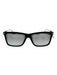 Prada Black & Silver Acetate Metal Accent Gradient Sunglasses Black & Silver