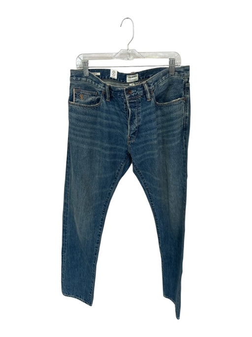Tod Snyder NWT Size 32X32 Dark Wash Cotton Straight Leg Jeans Dark Wash / 32X32