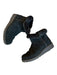 Ugg Shoe Size 7 Black Suede Shearling Lined Short Boots Black / 7