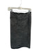 Cloud ten Size S Gray Cotton Blend Stretch Button Down Midi Denim Skirt Gray / S