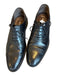 Johnston & Murphy Shoe Size 14 Black Leather Lace Up Wingtip Men's Oxford Black / 14