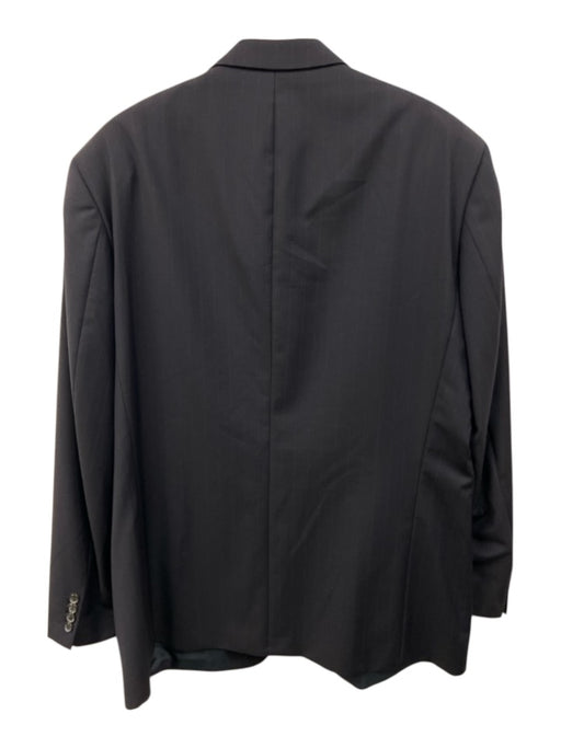 Hugo Boss Navy Wool Striped 3 button Men's Suit Navy / 46R