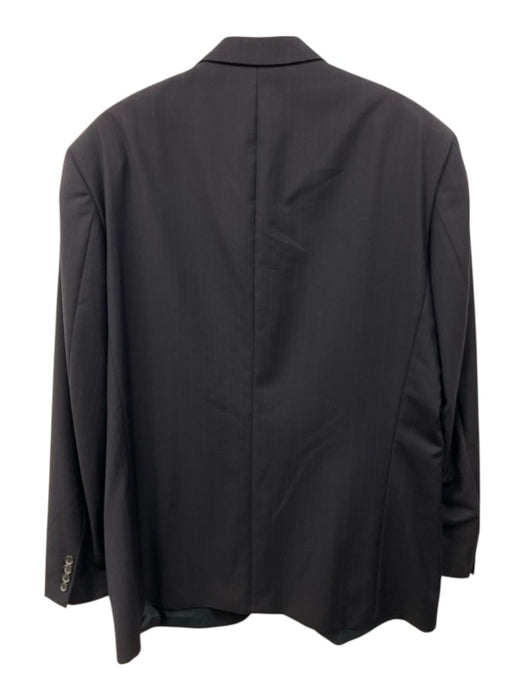 Hugo Boss Navy Wool Striped 3 button Men's Suit Navy / 46R