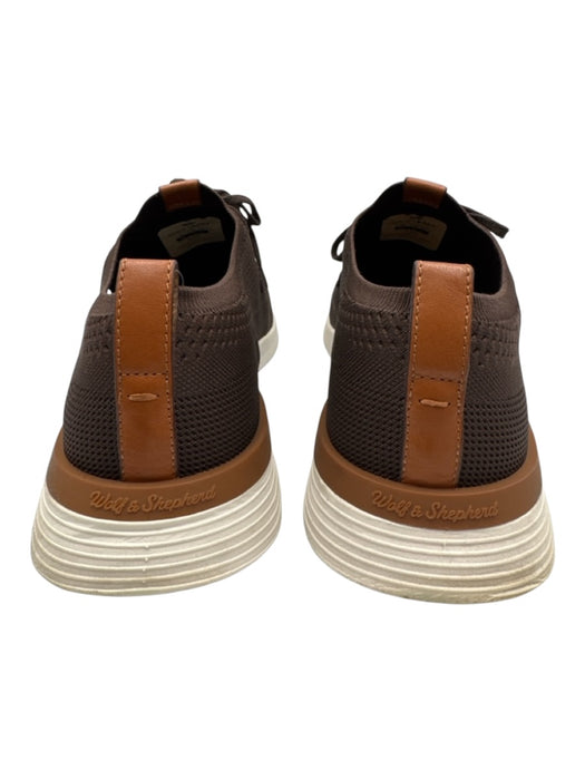 Wolf & Shepherd Shoe Size 12 Like New Brown Synthetic Solid Dress Sneaker Shoes Brown / 12