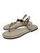 Dolce Vita Shoe Size 8 Cream Pleather Embellished Ankle Strap Sandals Cream / 8