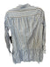 Tuckernuck Size XXS Blue & White Cotton Embroidered shift Long Sleeve Dress Blue & White / XXS