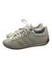 Adidas Shoe Size 8 Cream Canvas Stripe Detail Lace Up Athletic Sneakers Cream / 8