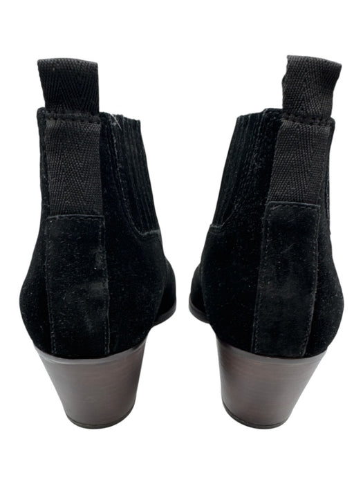 Sarto Franco Sarto Shoe Size 8.5 Black Suede leather Pointed Toe Ankle Booties Black / 8.5