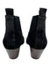 Sarto Franco Sarto Shoe Size 8.5 Black Suede leather Pointed Toe Ankle Booties Black / 8.5