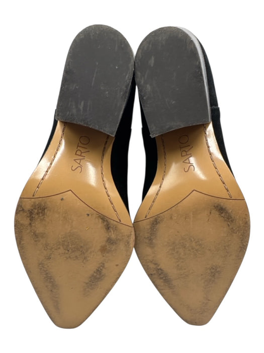 Sarto Franco Sarto Shoe Size 8.5 Black Suede leather Pointed Toe Ankle Booties Black / 8.5