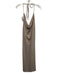 Dodo Bar Or Size 44 Rose Gold Nylon Blend All Over Sequins Side Ruching Dress Rose Gold / 44