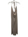 Dodo Bar Or Size 44 Rose Gold Nylon Blend All Over Sequins Side Ruching Dress Rose Gold / 44