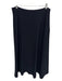 Co Size L Black Viscose & Polyester Side Zip Maxi Flounce Skirt Black / L