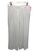 Lafayette 148 Size 12 White Acetate & Polyester Trouser Pants White / 12