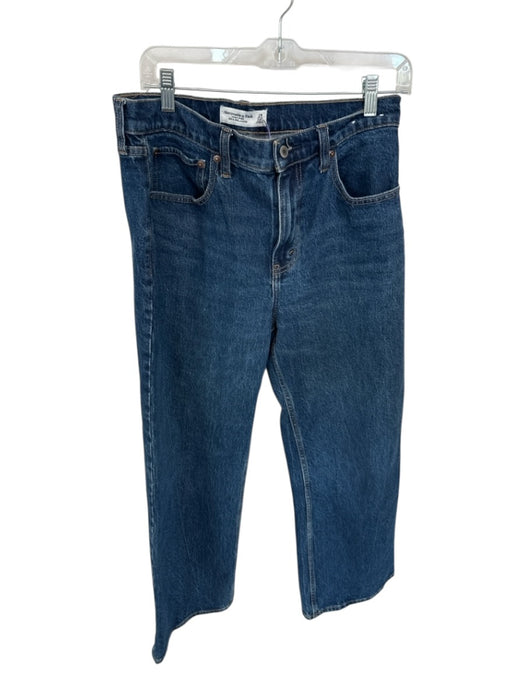 Abercrombie & Fitch Size 29P Dark Wash Cotton Blend High Waist Jeans Dark Wash / 29P
