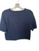 Abercrombie & Fitch Size M Navy & white Cotton Blend Stitch Detail Sweater Navy & white / M