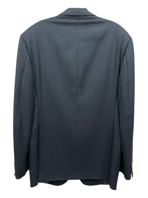 Edgar Pomeroy Hunter Green Wool Solid Peak Lapel 2 Button Men's Blazer Hunter Green / Est 42