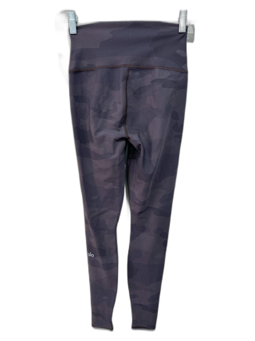 Alo Size XS Brown Multi Polyester Blend Camoflage Full Leg Leggings Brown Multi / XS