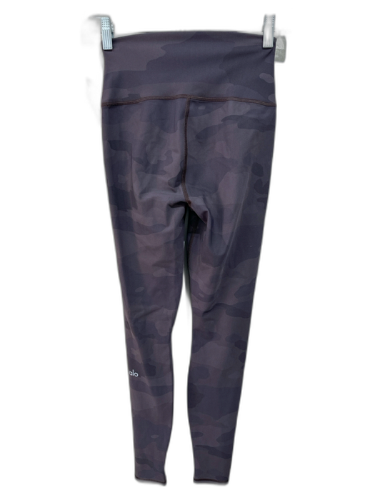 Alo Size XS Brown Multi Polyester Blend Camoflage Full Leg Leggings Brown Multi / XS