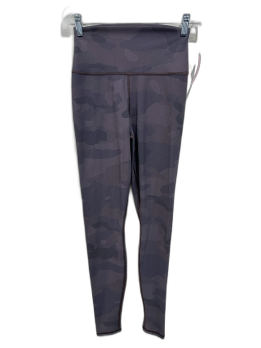 Alo Size XS Brown Multi Polyester Blend Camoflage Full Leg Leggings Brown Multi / XS