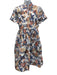 Erdem Size 8 Blue, Pink, White Cotton & Polyester Short Sleeve Buttons Dress Blue, Pink, White / 8