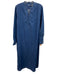 Polo Ralph Lauren Size 6 Medium Wash Cotton Denim Long Sleeve V Neck Dress Medium Wash / 6