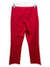 Pistola Size 27 Red Cotton Mid Rise zip fly Straight Leg Pockets Pants Red / 27
