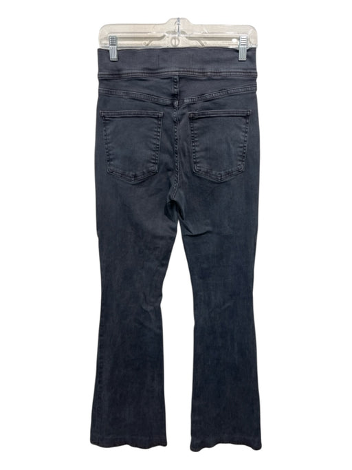 Veronica Beard Jeans Size 28 Black Cotton Denim Mid Rise zip fly Flare Jeans Black / 28