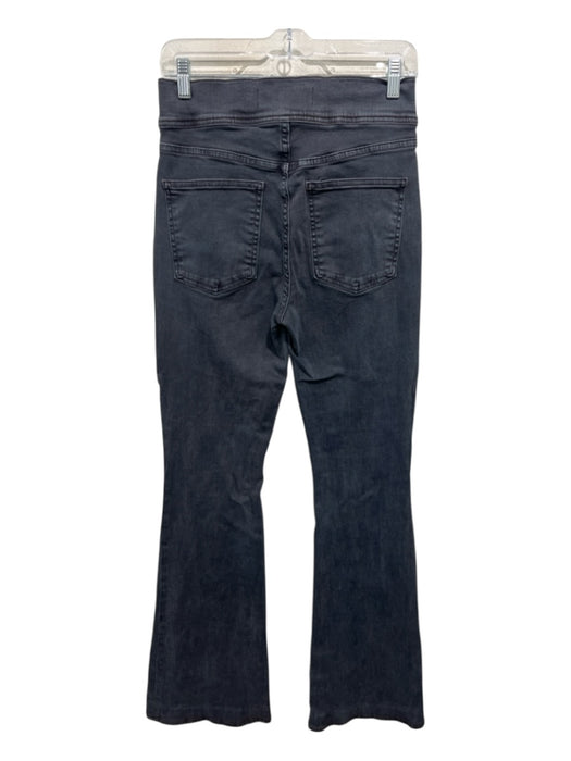 Veronica Beard Jeans Size 28 Black Cotton Denim Mid Rise zip fly Flare Jeans Black / 28