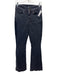 Veronica Beard Jeans Size 28 Black Cotton Denim Mid Rise Zip Fly Flare Jeans Black / 28