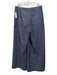 Carolina Herrera Size 10 Dark Wash Cotton Blend Denim Wide Leg Trouser Pants Dark Wash / 10