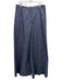 Carolina Herrera Size 10 Dark Wash Cotton Blend Denim Wide Leg Trouser Pants Dark Wash / 10