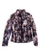 MNY Size XS Purple Multi Polyester High Neck zipper front Zipper Pocket Coat Purple Multi / XS