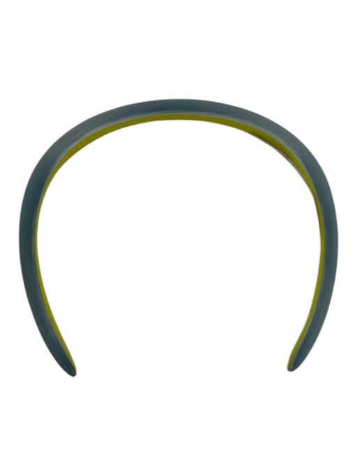 Alexis Bittar Steel Blue Lucite Statement Choker Necklace Steel Blue