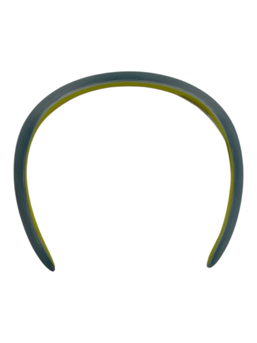 Alexis Bittar Steel Blue Lucite Statement Choker Necklace Steel Blue