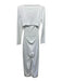 Susana Monaco Size XL White Nylon Blend Long Sleeve Cut Out Square Neck Jumper White / XL