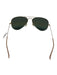 Ray Ban Gold Tone & Multi Metal Mirror Lens Aviator Gradient Rainbow Sunglasses Gold Tone & Multi