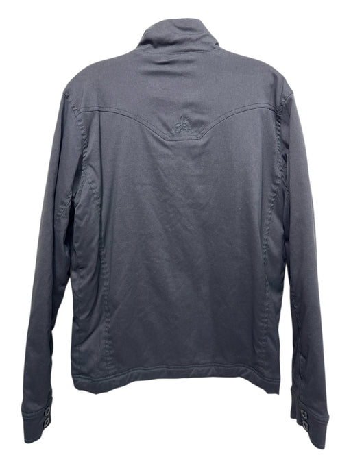 Prana Size S Black Nylon Solid Zipper Men's Jacket Black / S