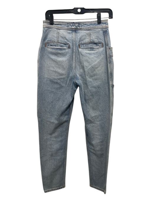 We The Free Size 26 Light Wash Cotton Denim Pocket Detail Button Fly Jeans Light Wash / 26