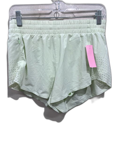 Athleta Size S Lime Green No Fabric Tag Elastic Waist Drawstring Running Shorts Lime Green / S